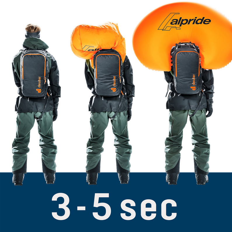 Deuter Herren Alproof Ride 18 Rucksack