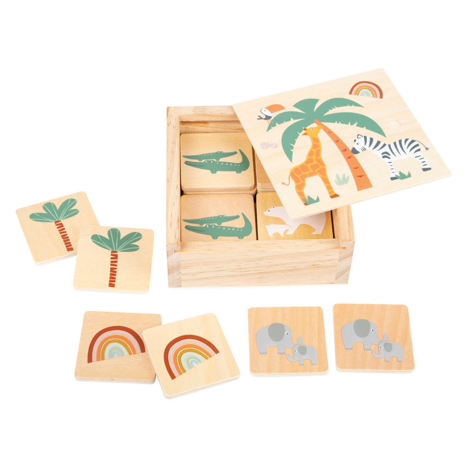 Small Foot-Houten Memo Safari