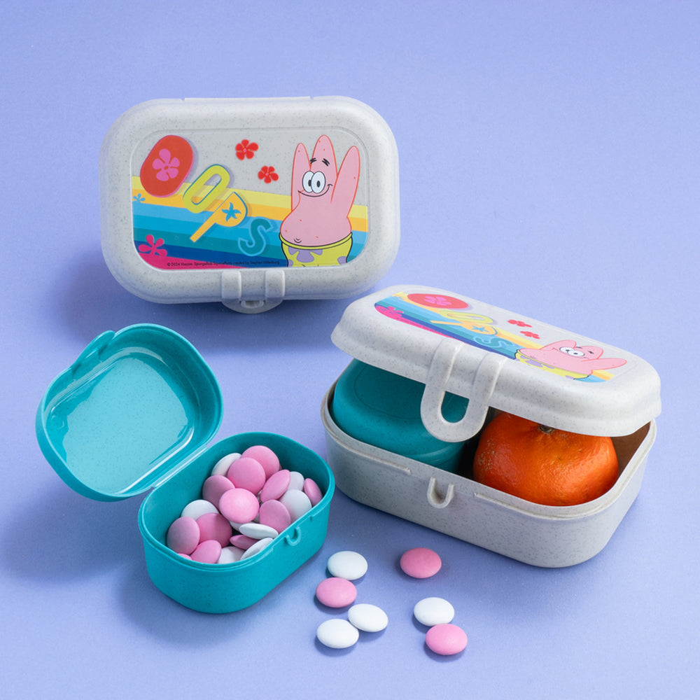 Køb Koziol Organic Sand Lunch Box Sæt Pascal Ready Mini Spongebob Patrick