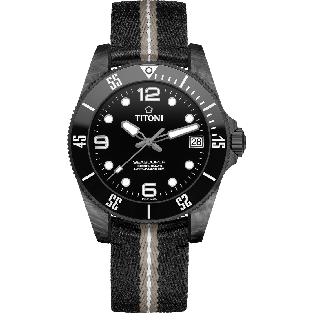 Titoni Seascoper 600 CarbonTech Manufacture Chronometer
