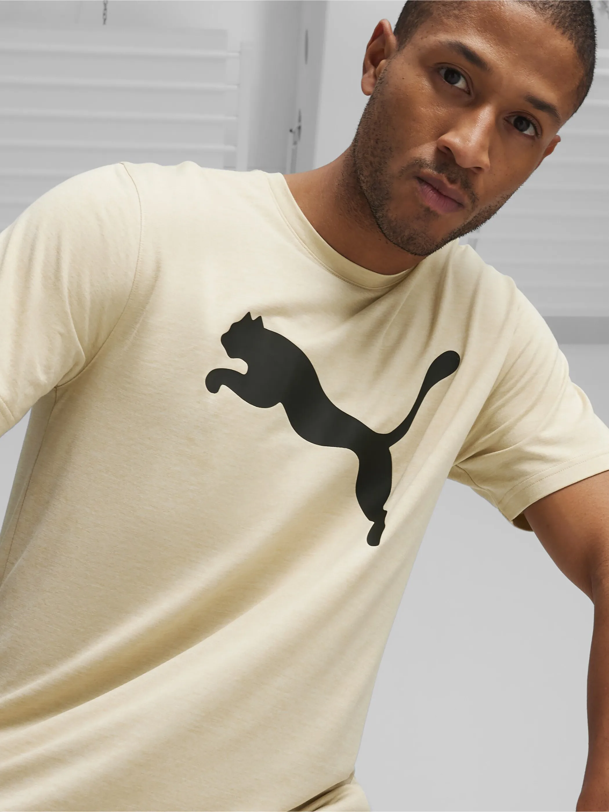 Herren Funktionsshirt mit Logoprint