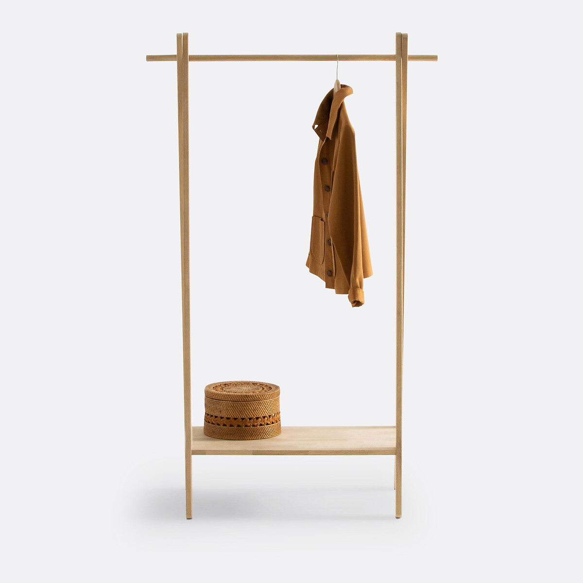 LA REDOUTE INTERIEURS<br>Rack em carvalho maciço, Selfrid