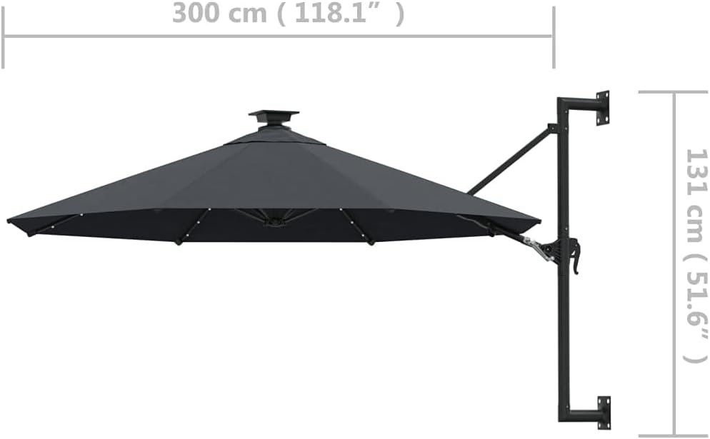 vidaXL Sonnenschirm Sonnenschirme Gartenschirm