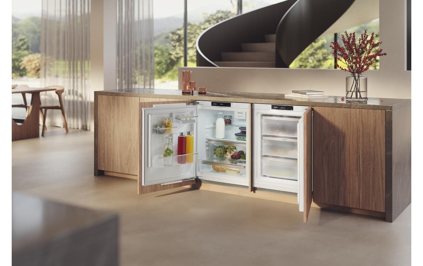 Einbaukühlschrank KU 7135 C Rechts/Wechselbar<br>Unterbau-Kühlschrank