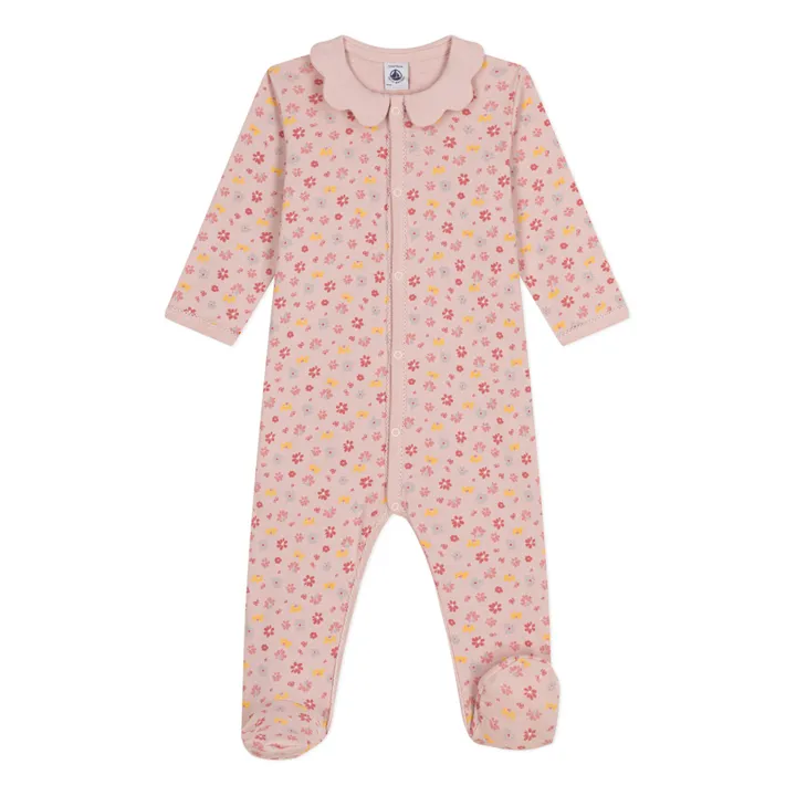 Petit Bateau Pyjama Marlon Fleurs | Rose