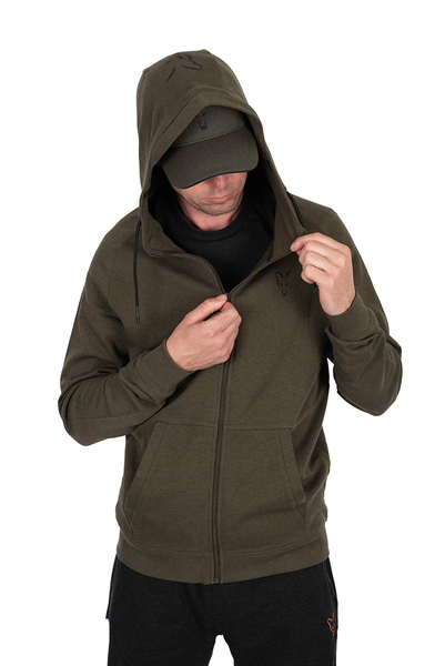 Gilet Fox Collection LW Hoody Green & Black