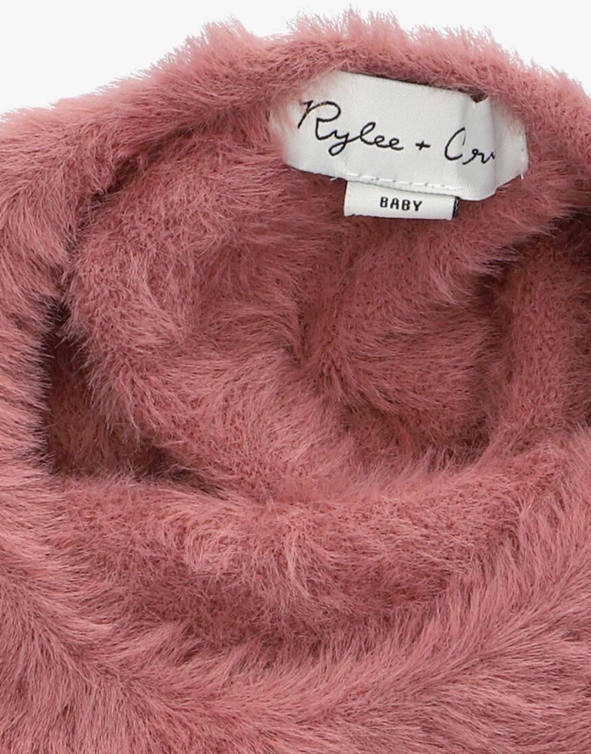 RYLEE + CRU roze rylee + cru pet beret