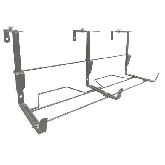 Support de jardinière (L. 60 cm) ergonomique, coloris anthracite