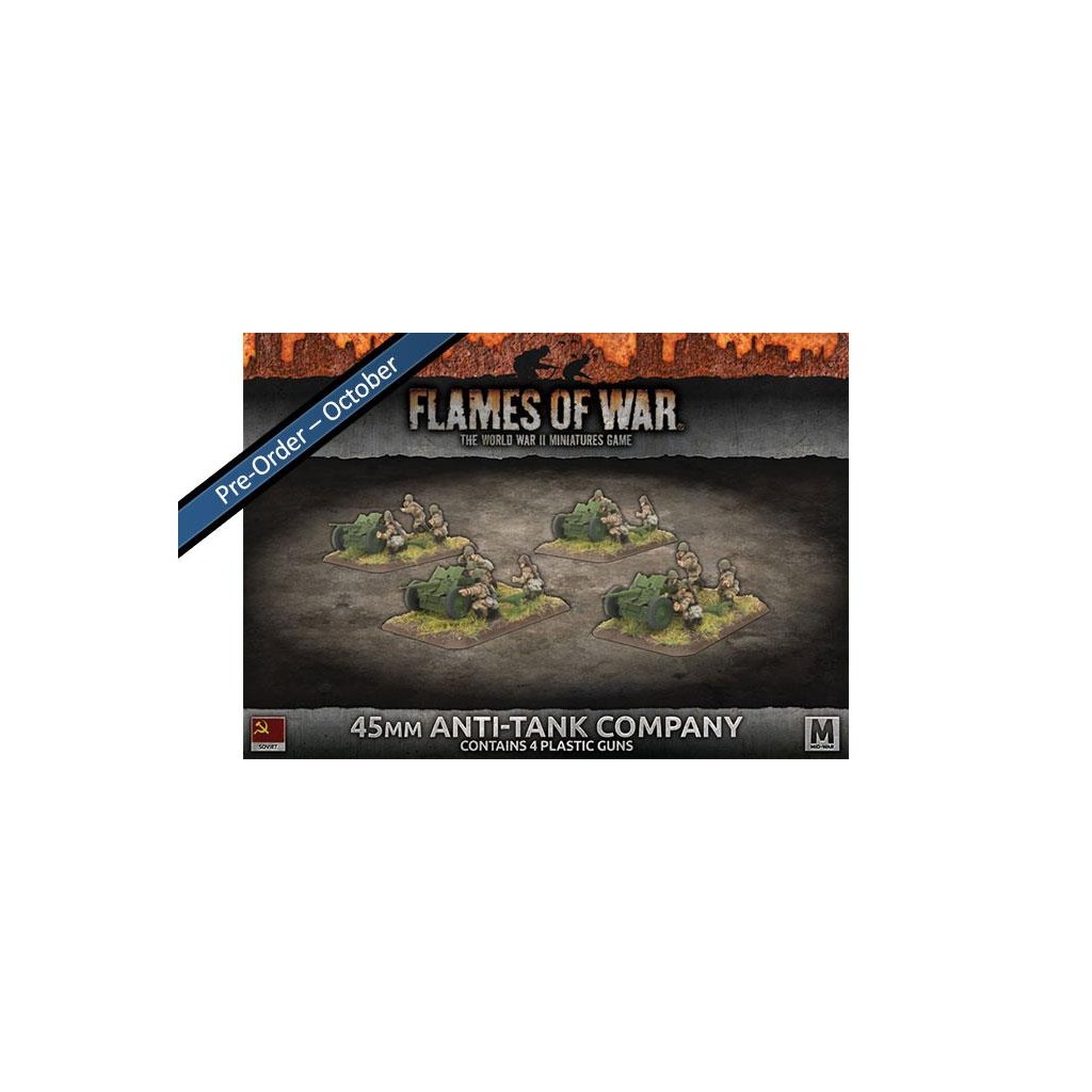 Flames of War - 45mm Anti-Tank Company