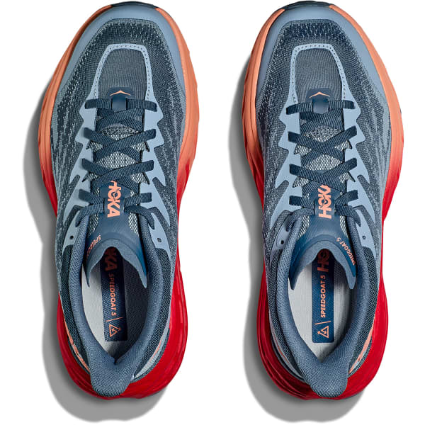 Chaussure trail HOKA ONE ONE SPEEDGOAT 5 W REAL TEAL / PAPAYA