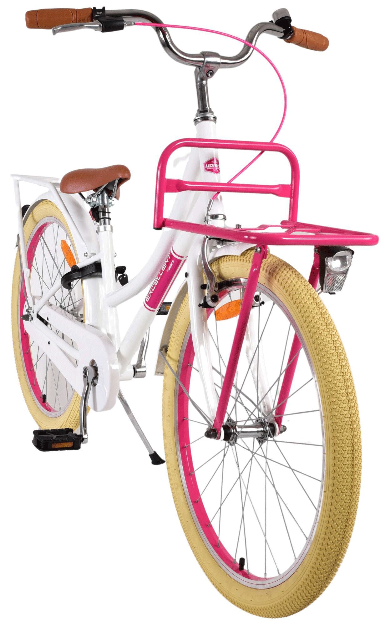 Volare Excellent Kinderfahrrad 24 Zoll Jugendfahrrad Mädchen Jungen ab 8 Jahre Fahrrad 130-145 cm Rücktrittbremse