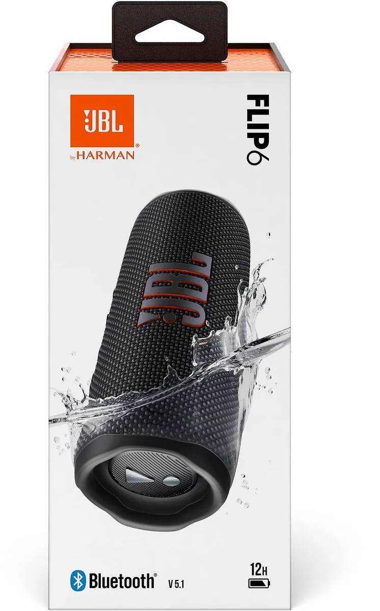 JBL Flip 6 Noir Enceintes Bluetooth portables