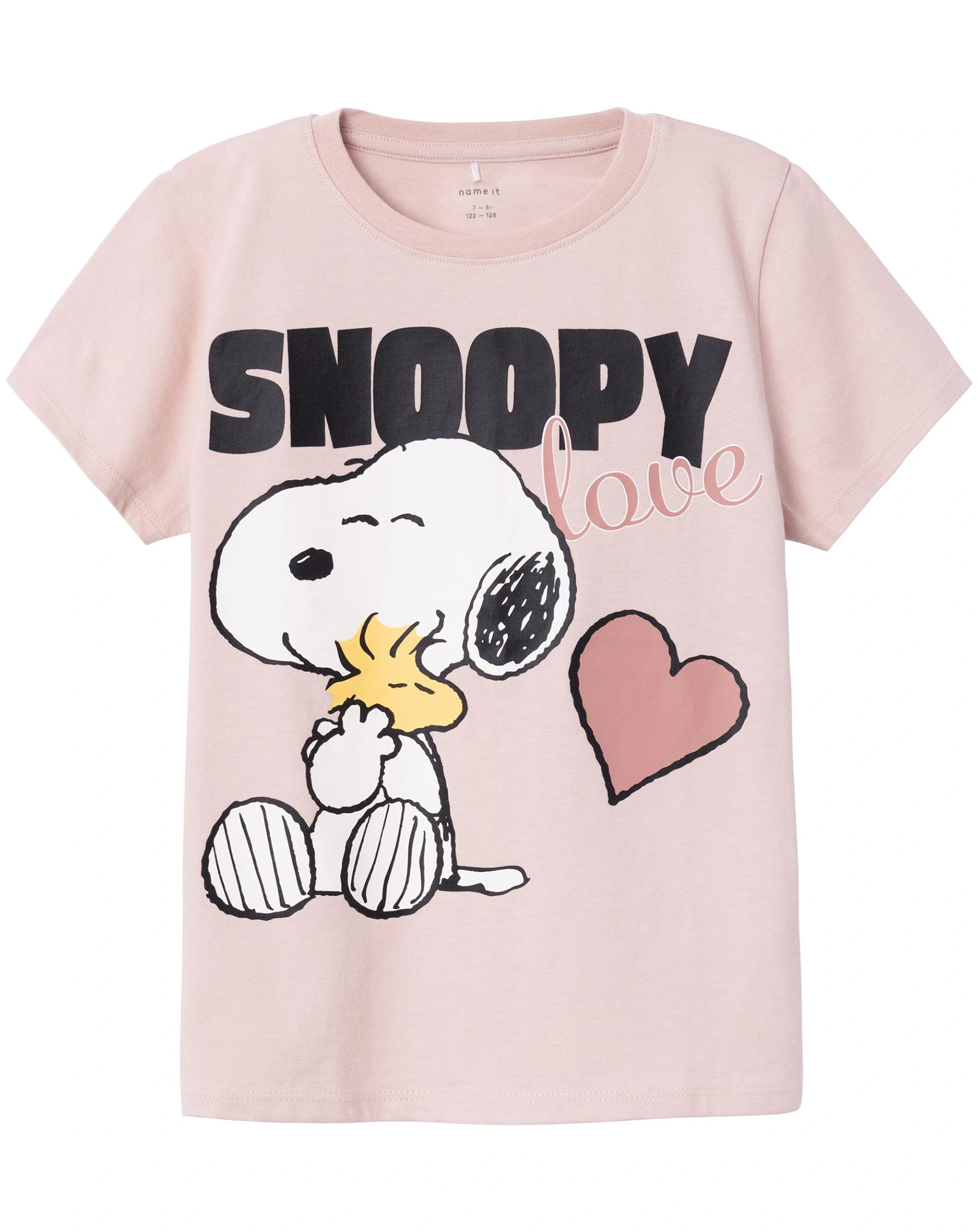 T-Shirt NKFNANNI SNOOPY in sepia rose