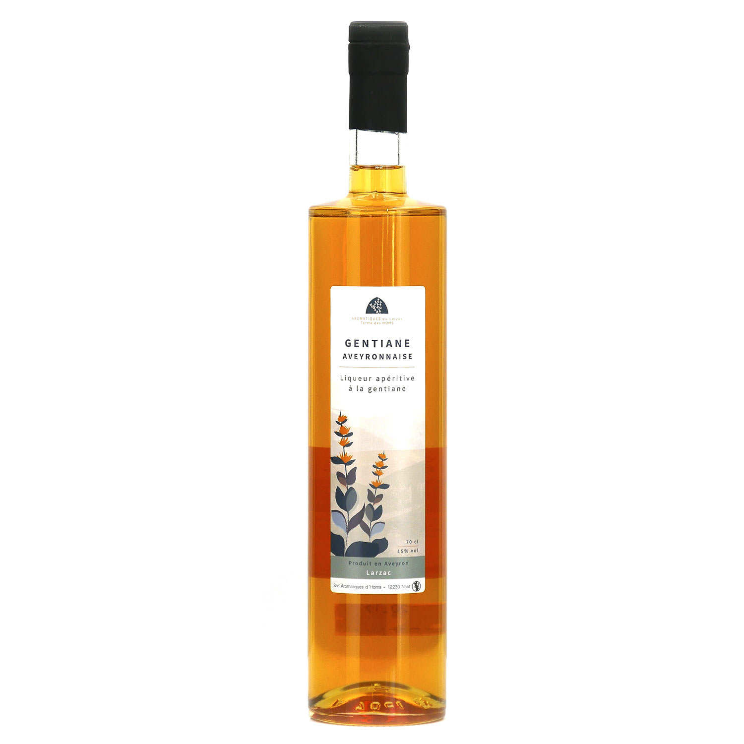 Liqueur de gentiane artisanale de l'Aveyron