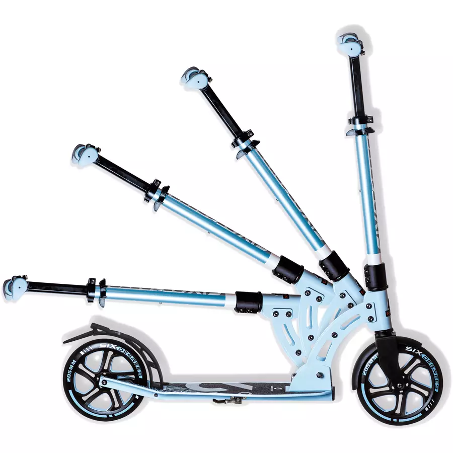 SIX DEGREES Aluminium Scooter 205 mm pastellblau