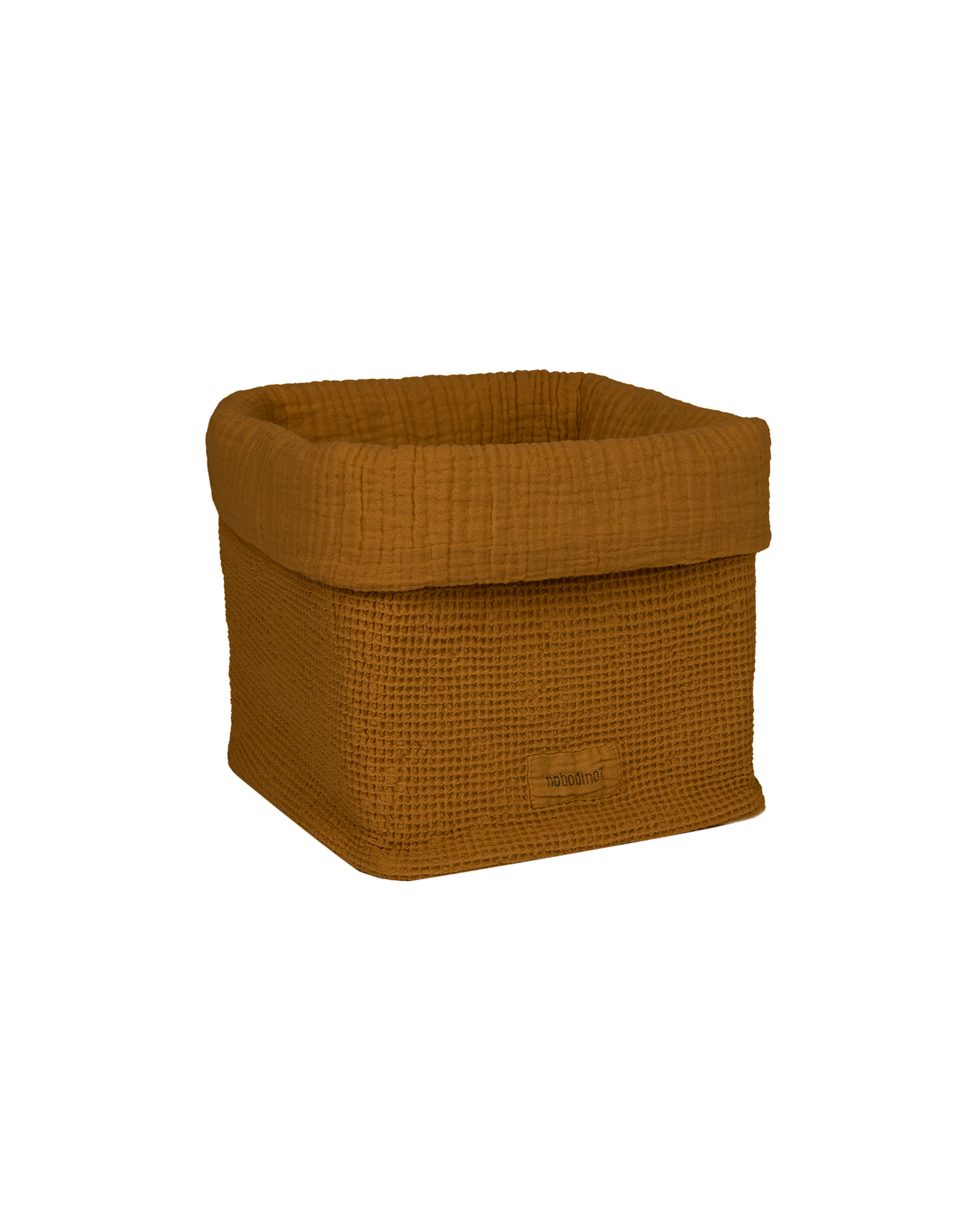 Panier wabi-sabi en coton lavé | Beige
