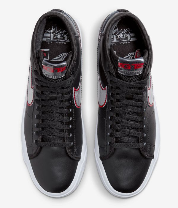 Nike SB Zoom Blazer Mid Pro GT Schuh (black metallic silver)