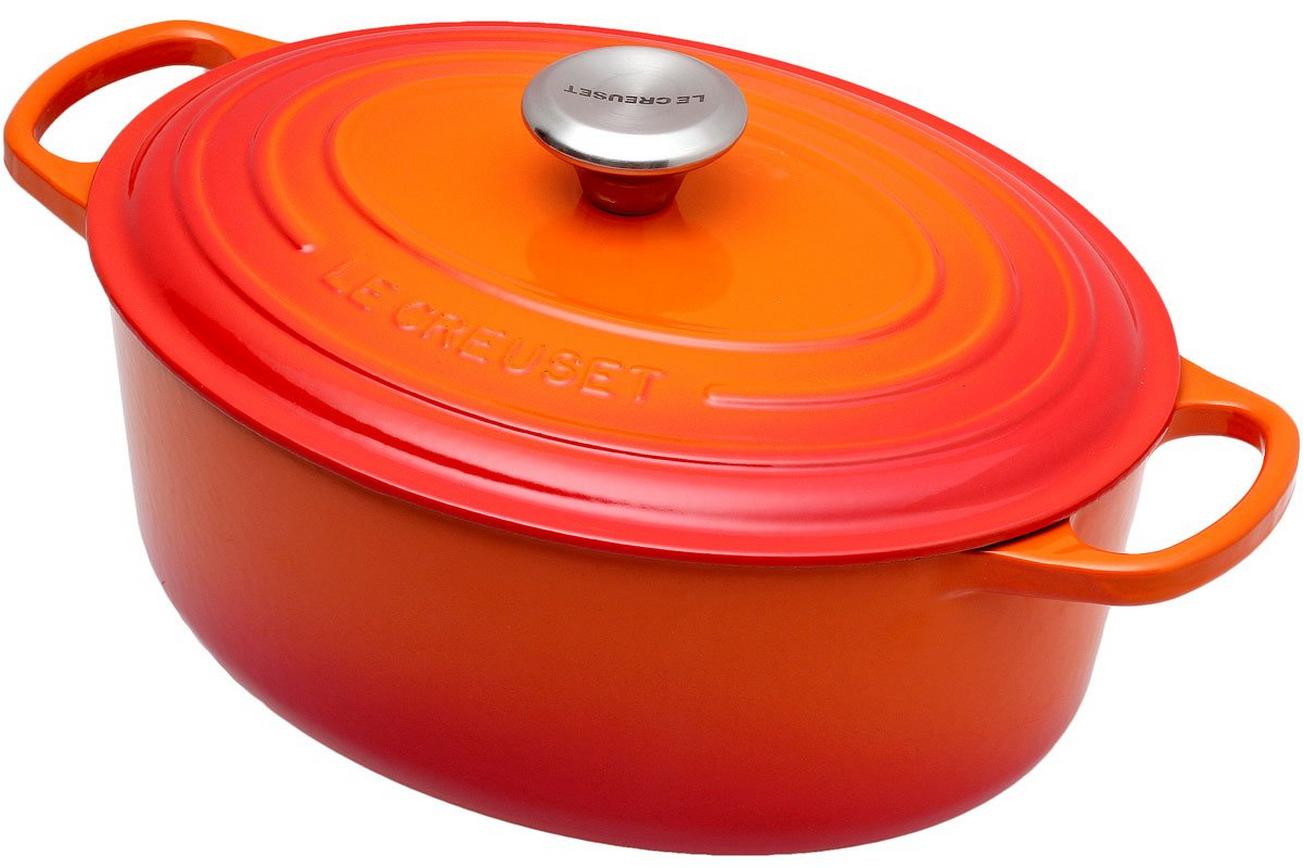 Le Creuset braadpan - cocotte ovaal 29cm, 4,7L oranje