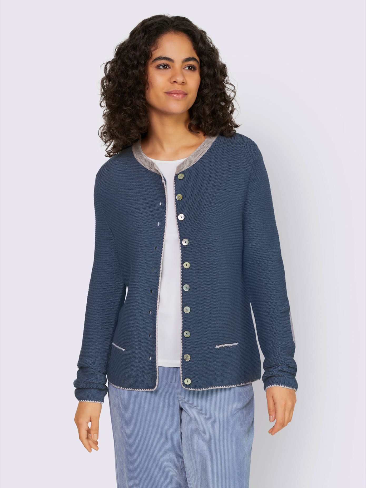 Cardigan jolie structure tricot