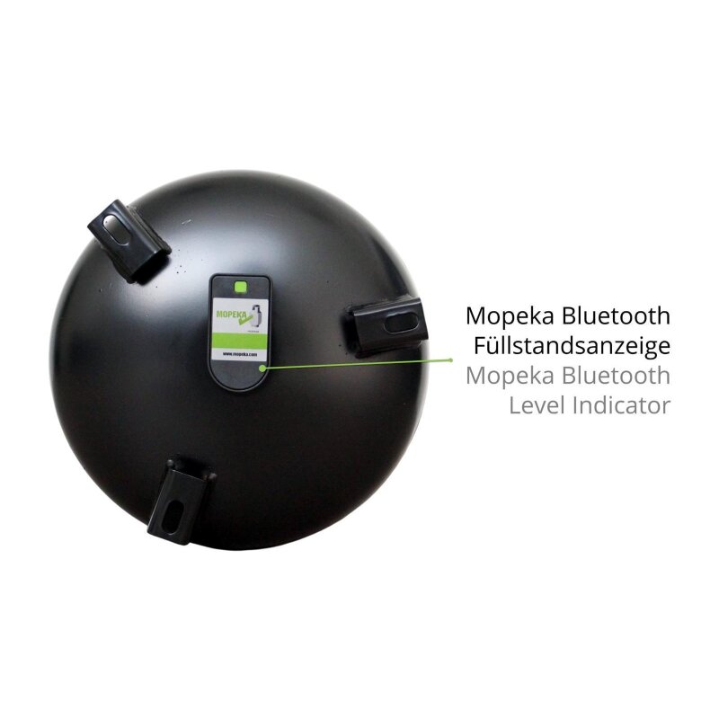 CAMPKO Gastankflasche 22 Liter mit 80% Multiventil