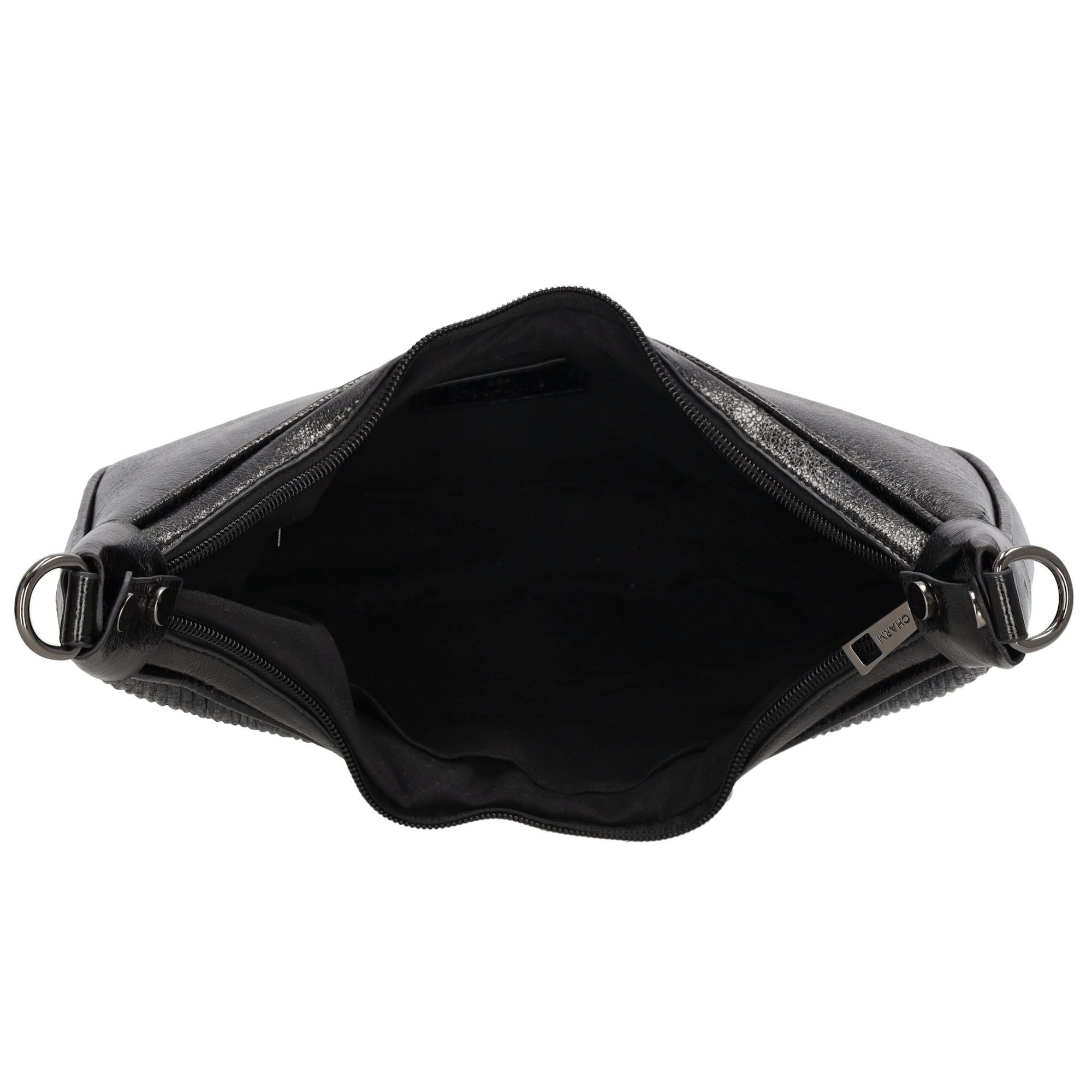 Charm London Kingsway Schoudertas Zwart