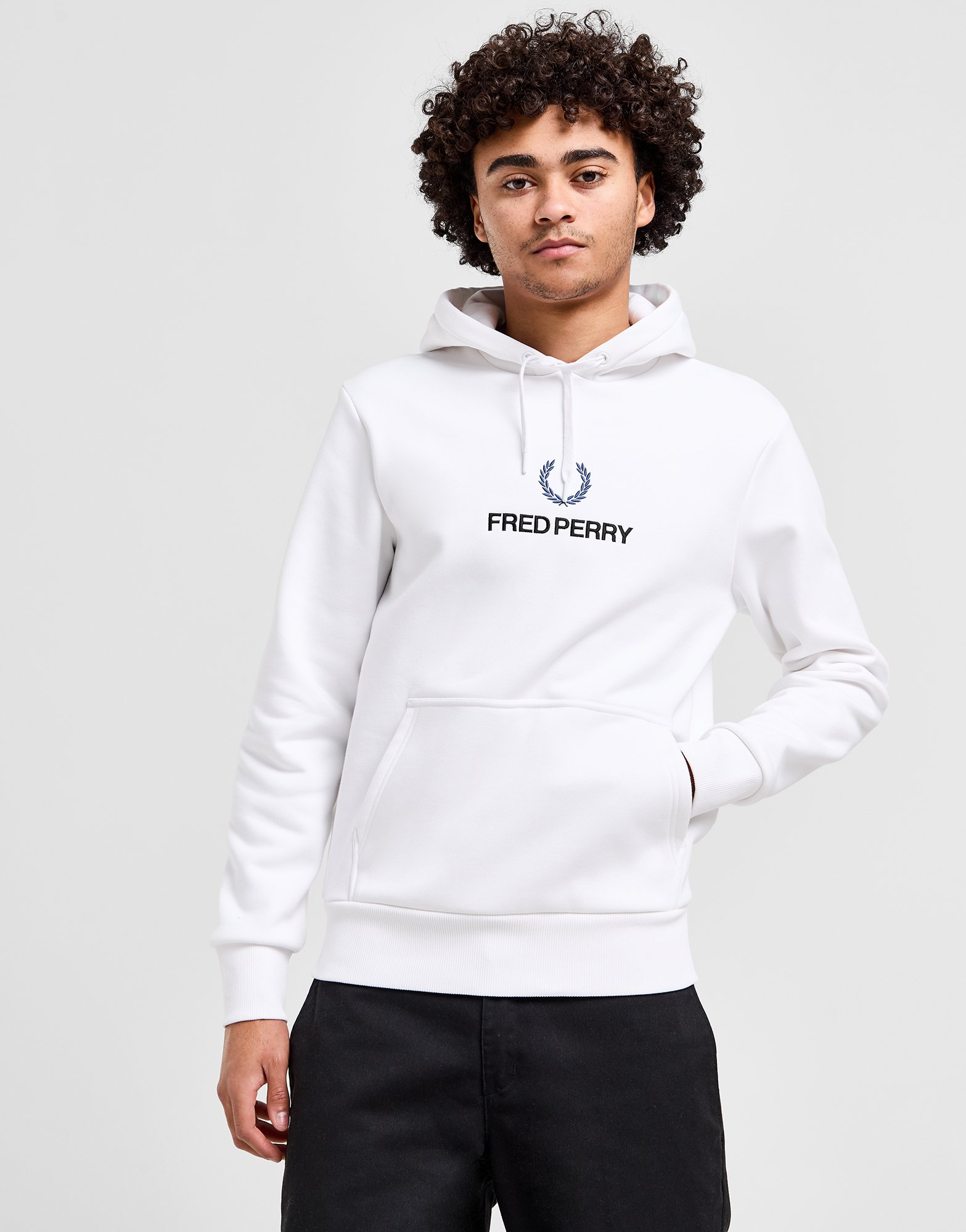 Fred Perry Sweat à Capuche Stack Homme