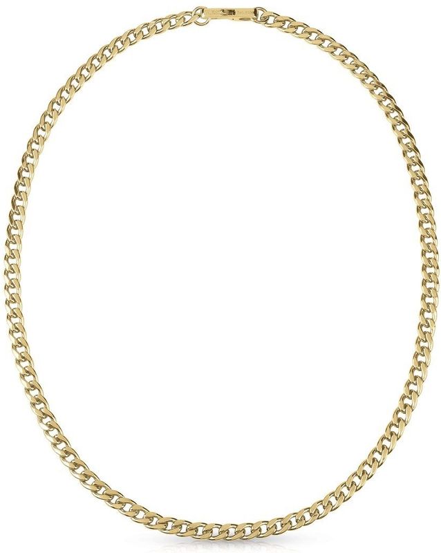 My Chains - Halsketting - Geplateerd Staal - Gourmet Kettingstructuur - Karabijnsluiting