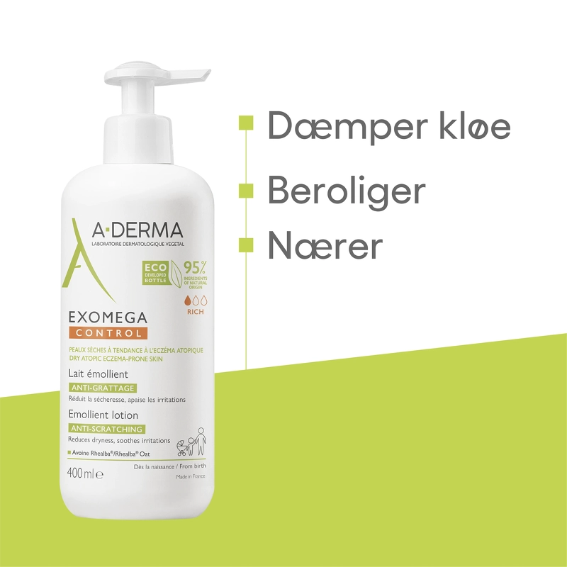 A-DERMA Exomega Control Lotion 400 ml
