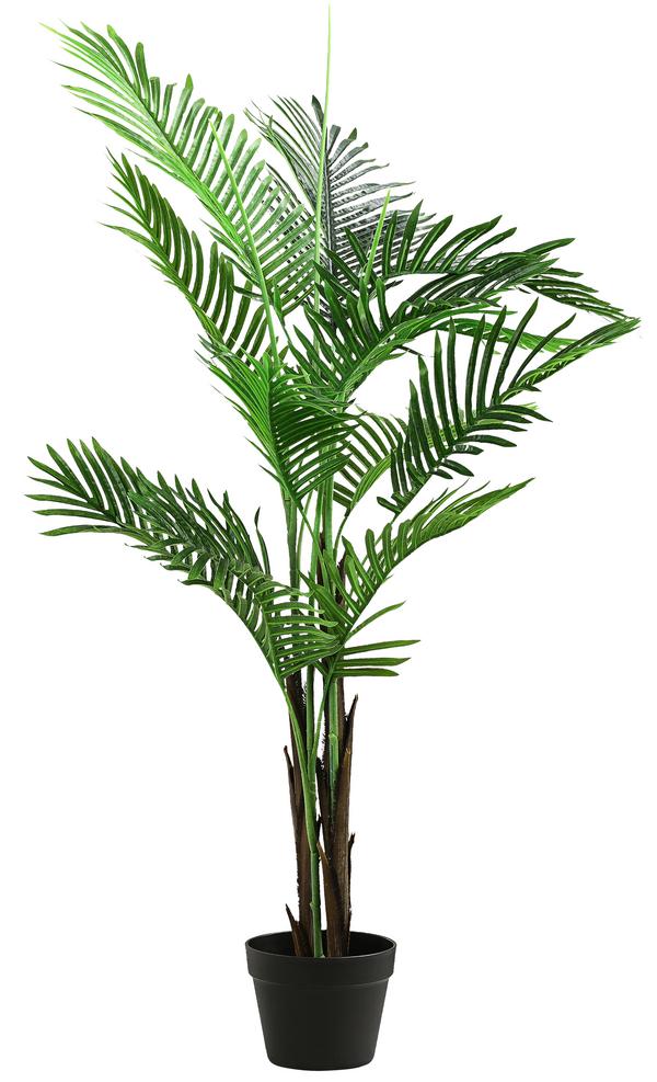 Dehner Kunstpflanze Palme im Topf, ca. H120 cm