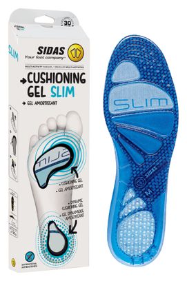 Semelles amortissantes en gel conçues pour chaussures à faible volume - Gel Slim