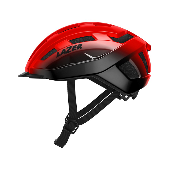 Lazer Codax Kineticore Rød/Sort 54-61 cm