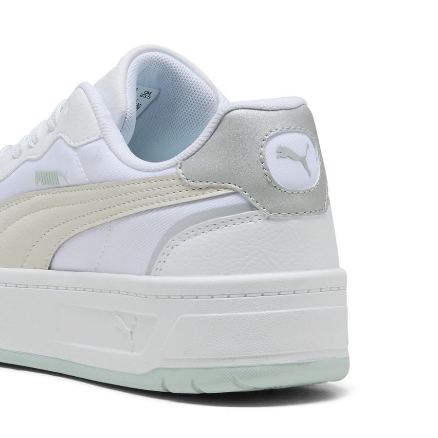 Puma Court Lally Skye Aqua Metallics Sneakers