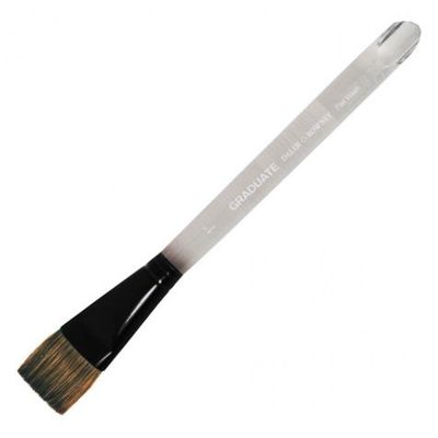 Daler-Rowney Graduate - Pinceau lavis plat n°1 - poils de poney