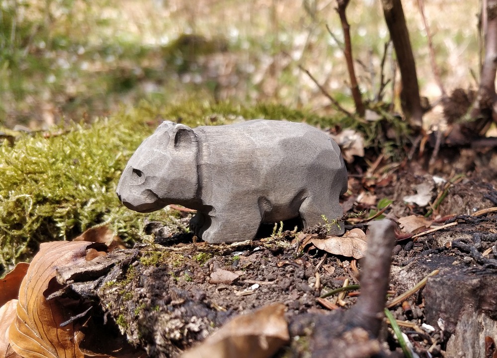 Figurine wombat