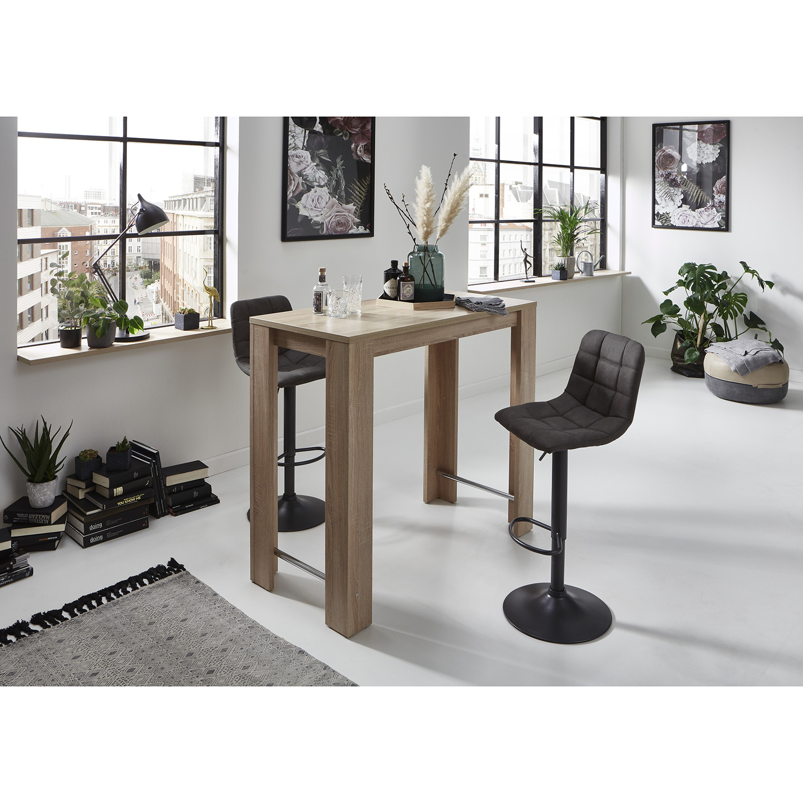 Bartisch - Sonoma Eiche - 120x58 cm