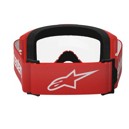Masque cross Alpinestars VISION 3 WORDMARK 2025 - Rouge