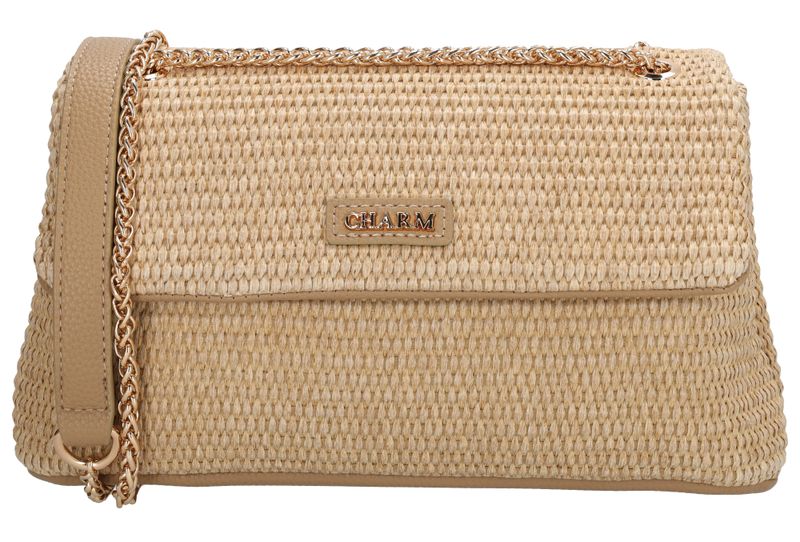Charm Schoudertas Taupe Dames