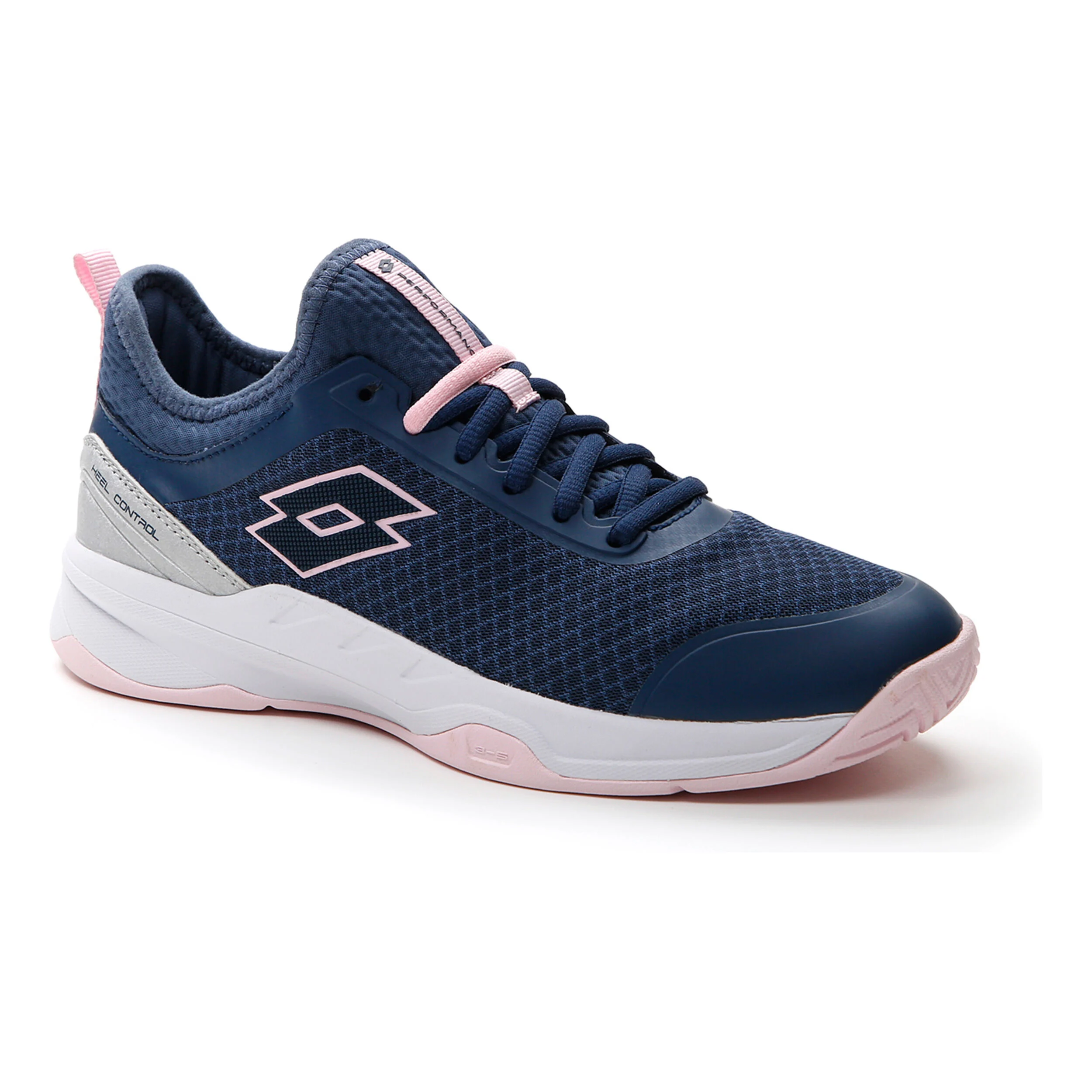 Lotto Mirage 500 II Chaussures Toutes Surfaces Femmes - Bleu Foncé , Rosé