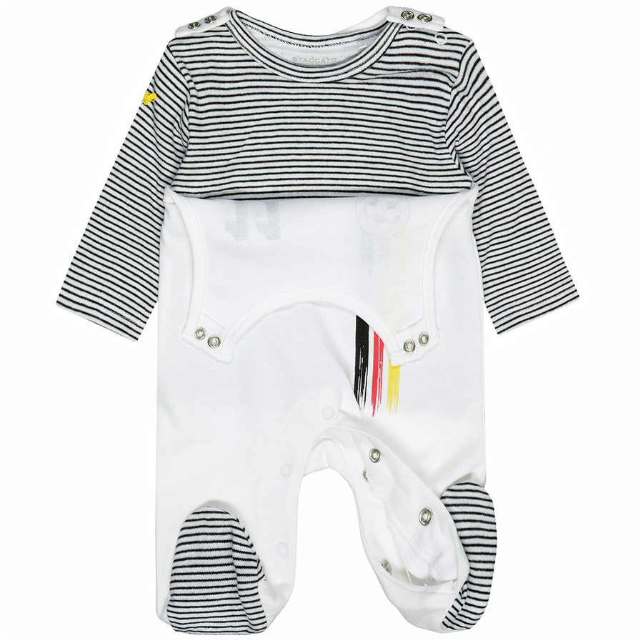 STACCATO Strampler+Shirt weiß