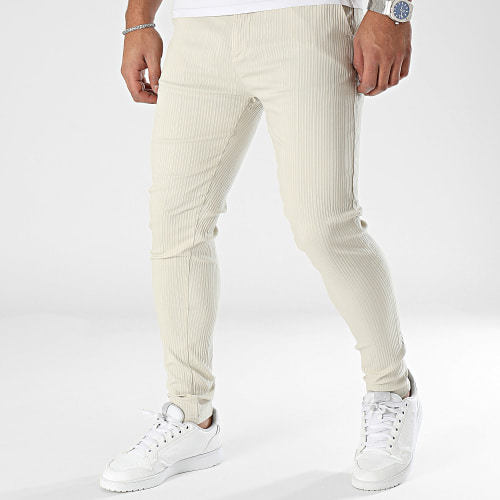Pantalon Chino Beige