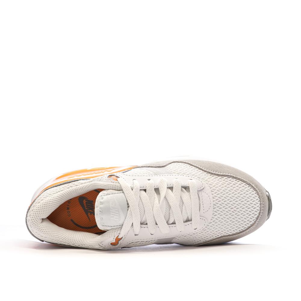 Nike Baskets Blanches/Oranges Femme Nike Air Max Systm