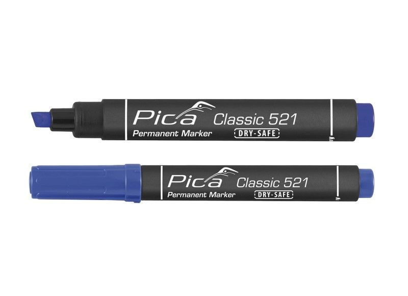 Pica 520/41 Permanent Marker 1-4mm rond blauw