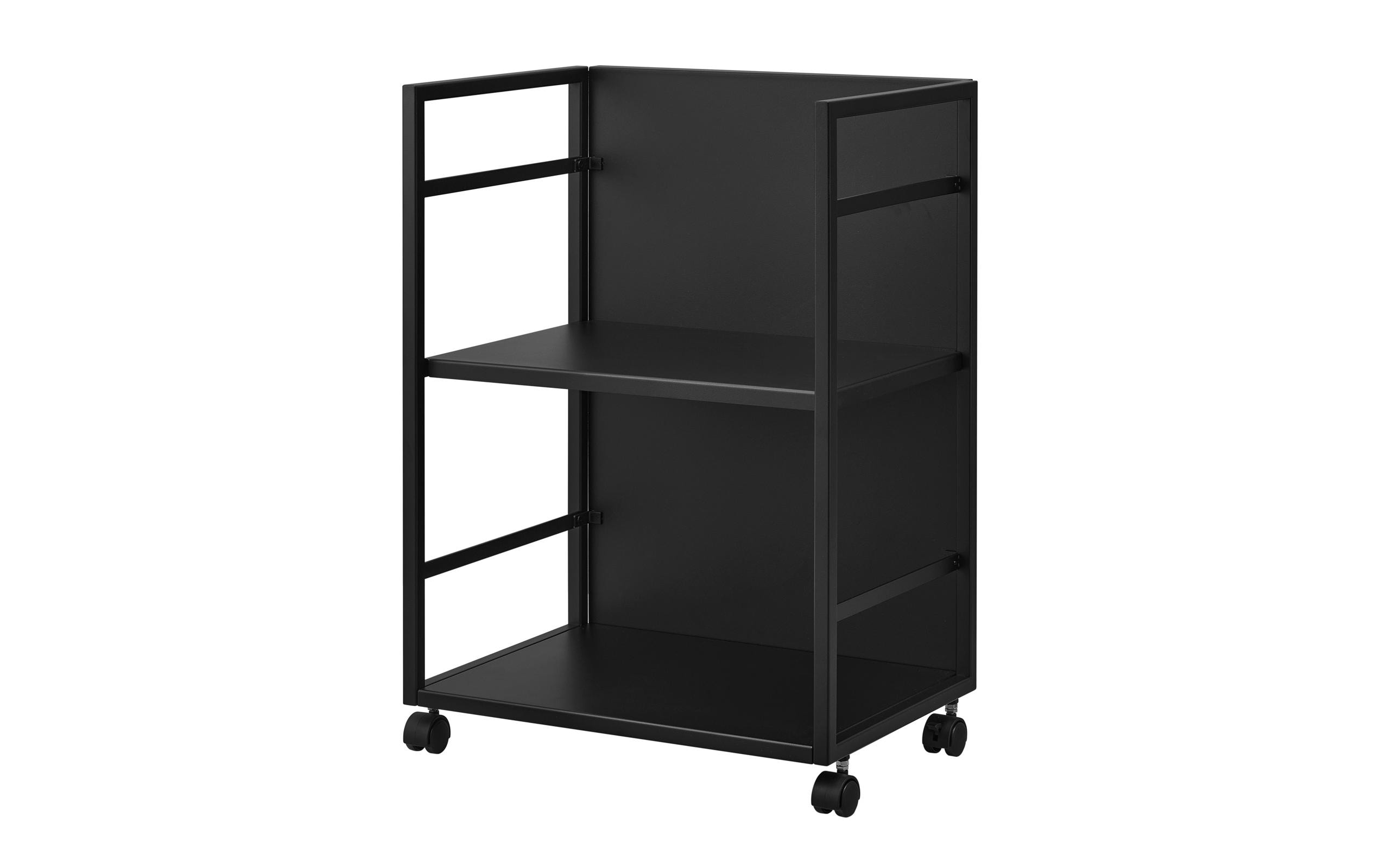 Servierwagen Tower Schwarz<br>Aufbewahrungswagen