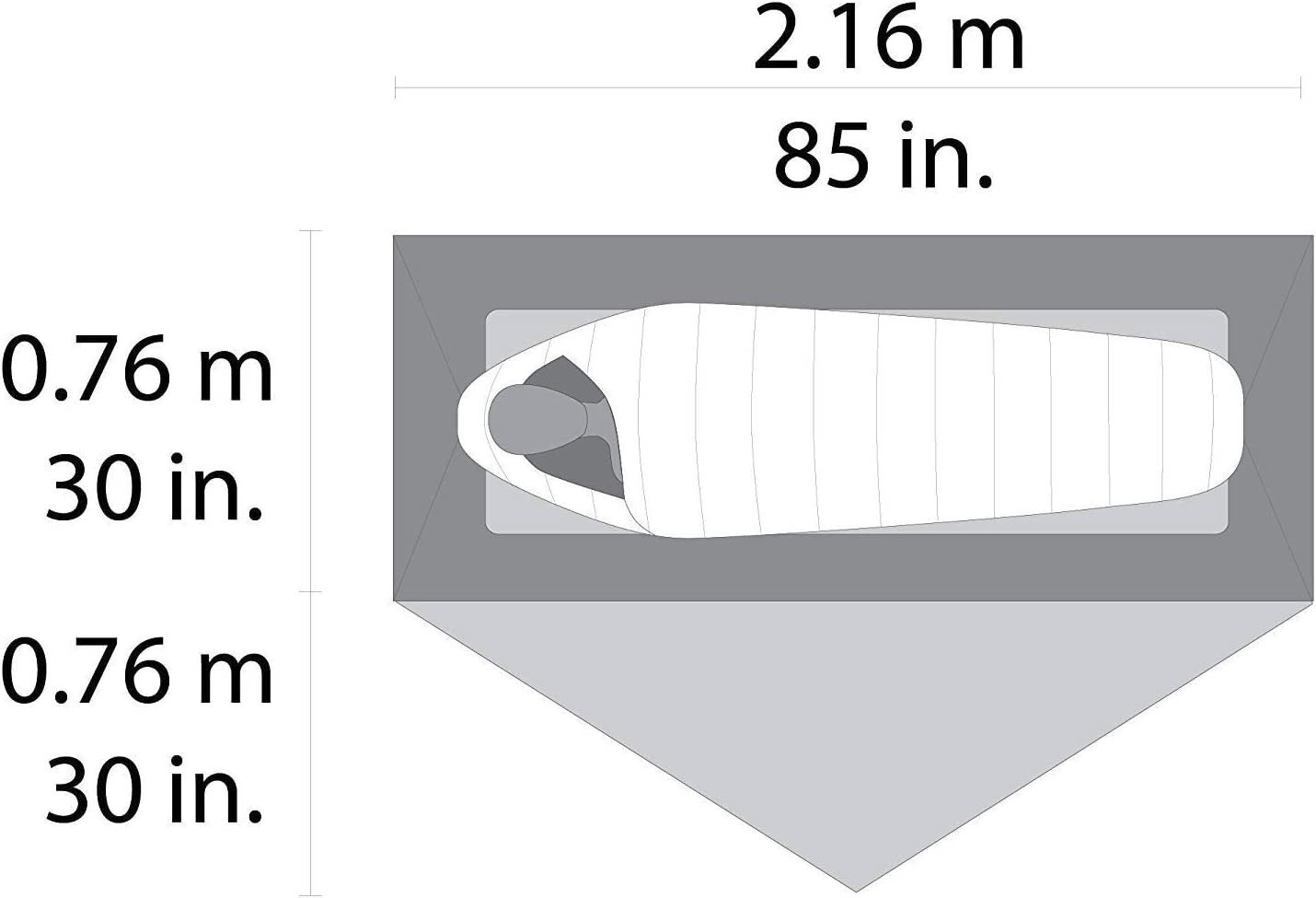 MSR Hubba NX Tent V6 Faltzelt 1 Person