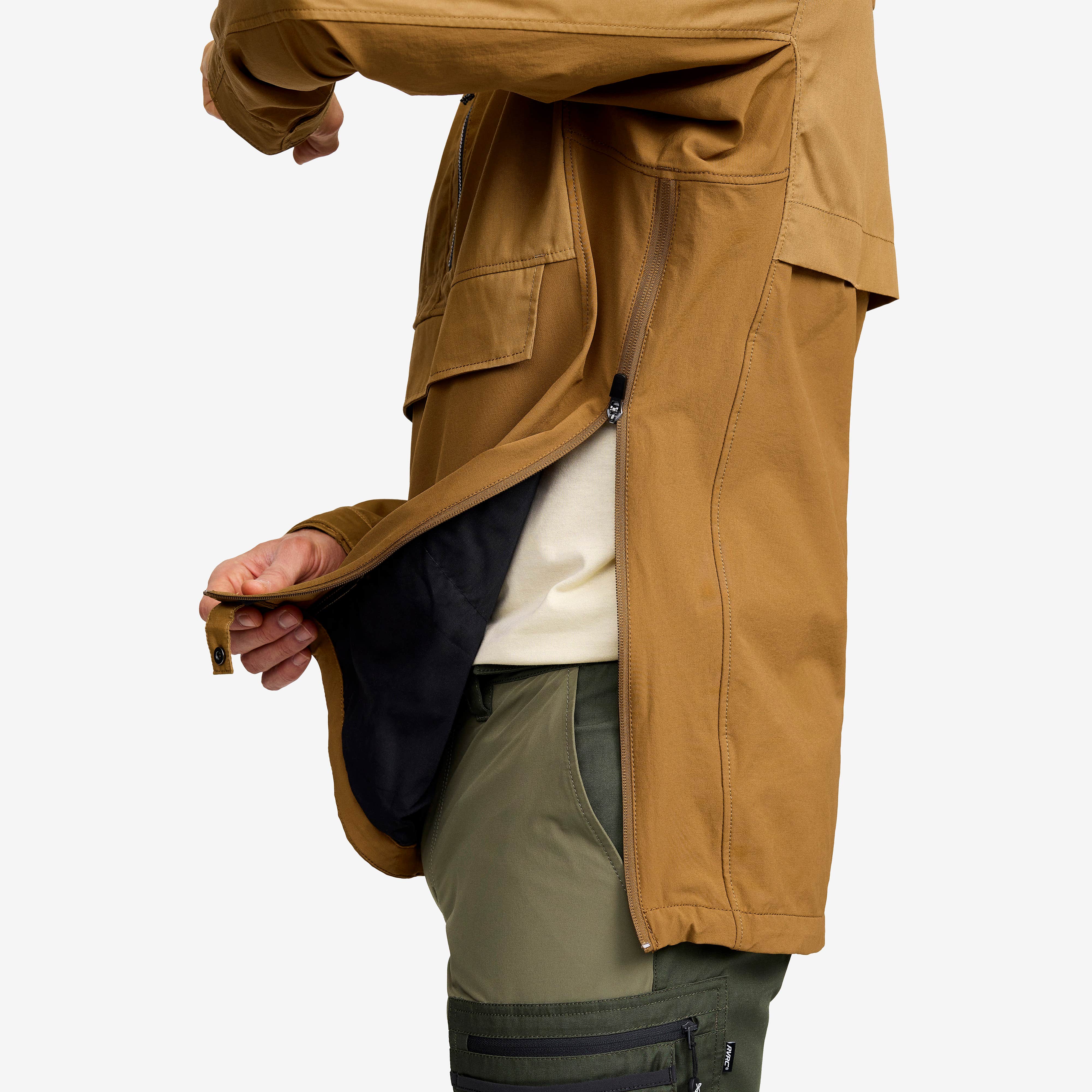 Rambler Lightweight Anorak Herre Dijon/Rubber