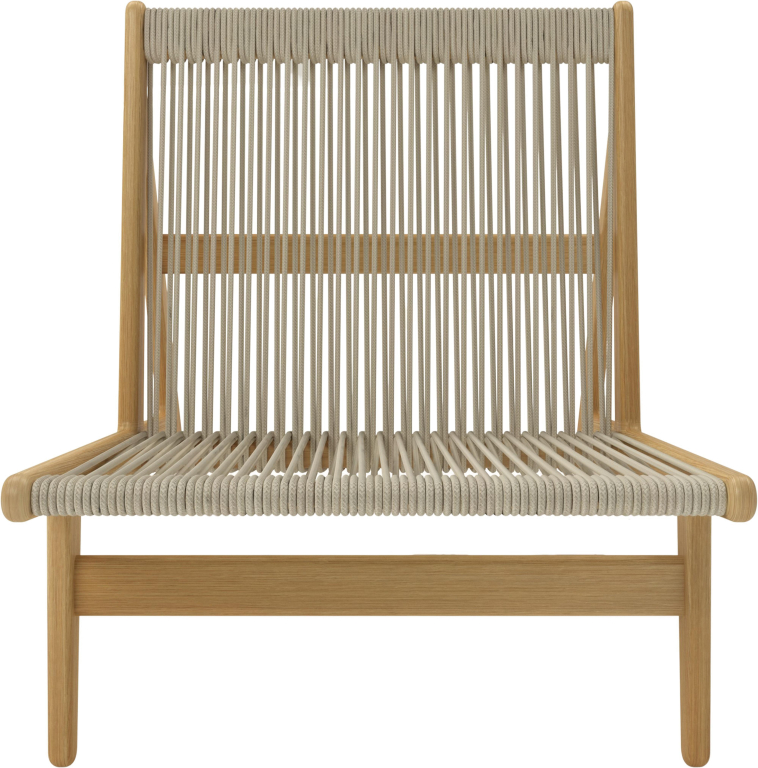 Gubi MR01 Initial fauteuil walnoot