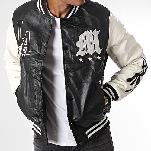 Veste Teddy ART-4 Noir Beige