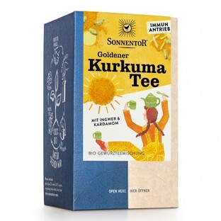 Sonnentor Thee Kurkuma Goud 18ST