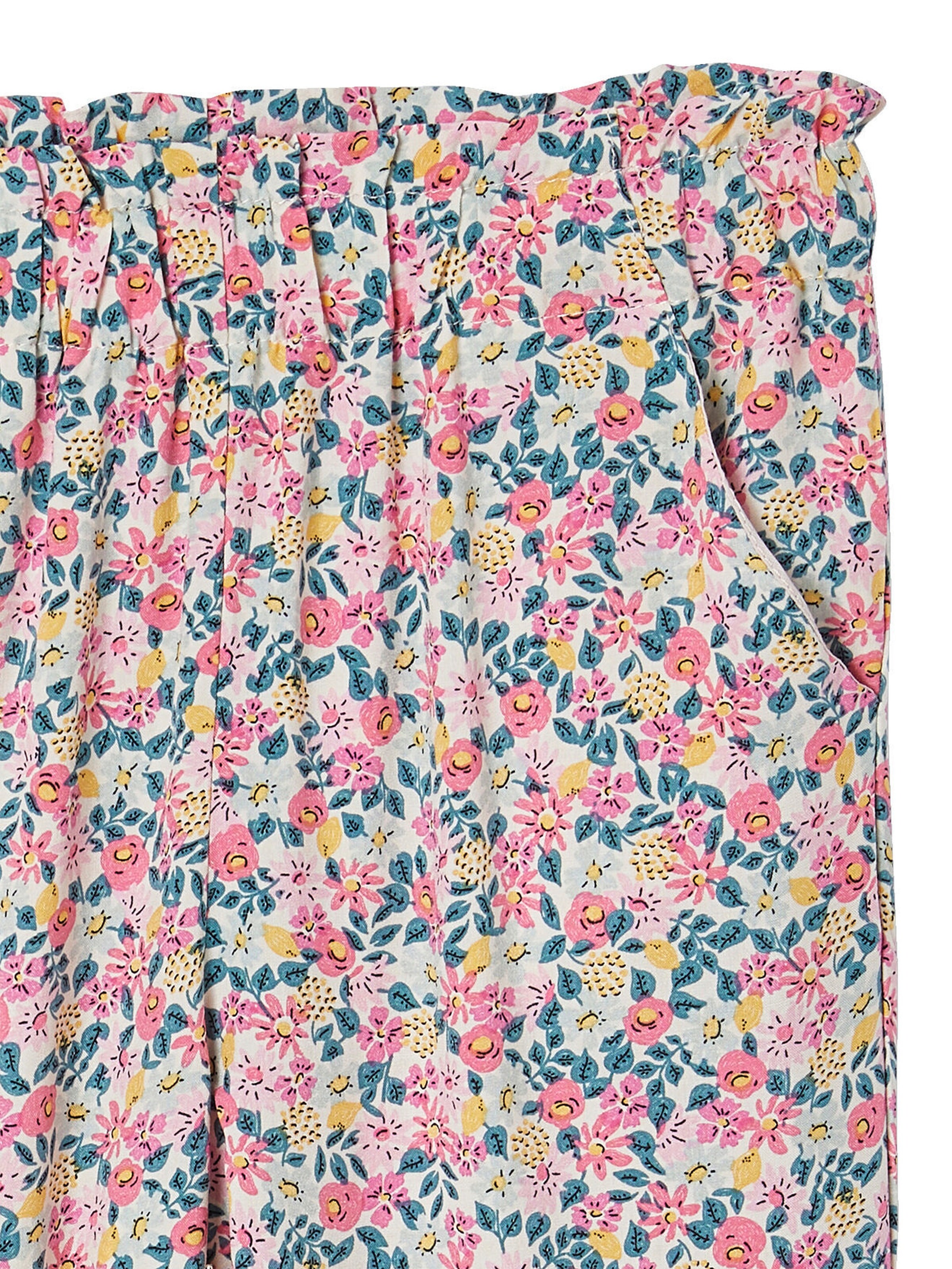 Vertbaudet Mädchen-Set: T-Shirt & Hose graublau