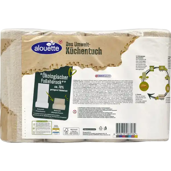 Umwelt Küchentucher